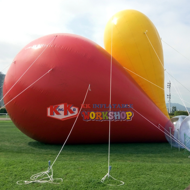 Ballons gonflables publicitaires géants de Festival Ballons gonflables personnalisés de publicité de ballon à Air chaud 4