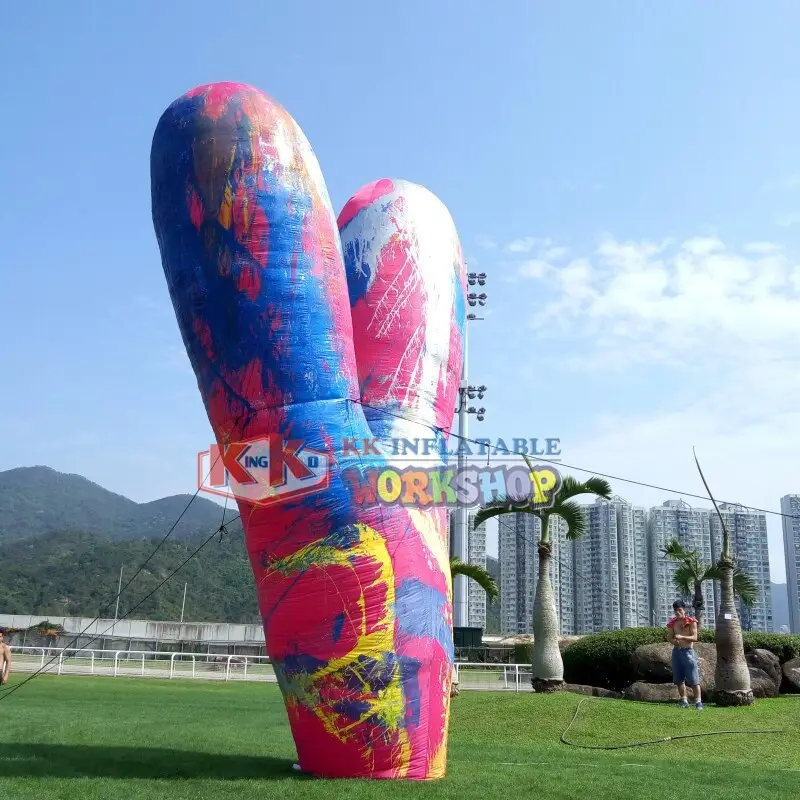 pvc outdoor inflatables cartoon for exhibition KK INFLATABLE 2