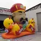 commercial inflatable advertising character model manufacturer for shopping mall 6