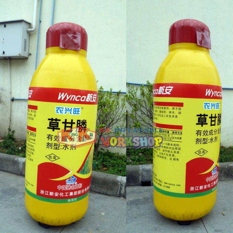 Inflatable Promotion Pesticide bottle Model Inflatable Bottle for Product Trade Show 1