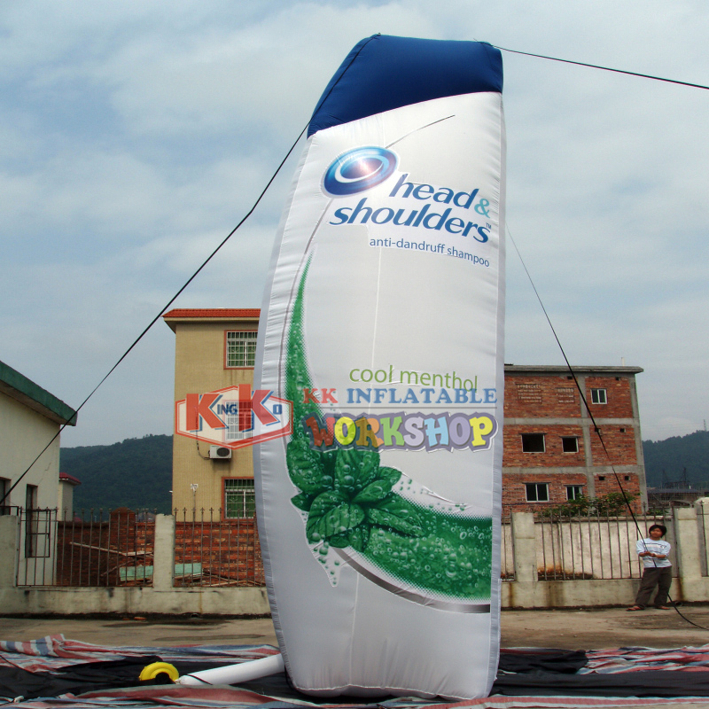 Inflatable Shampoo Bottle Model for Advertising Inflatable Bottles / Can For Promotional 3