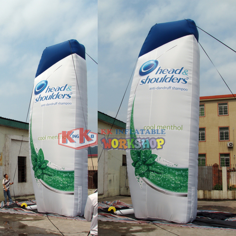 Inflatable Shampoo Bottle Model for Advertising Inflatable Bottles / Can For Promotional 6