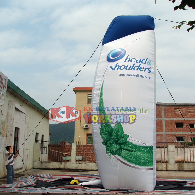 Inflatable Shampoo Bottle Model for Advertising Inflatable Bottles / Can For Promotional 4