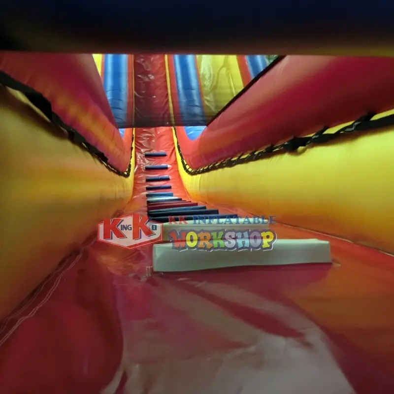 KK INFLATABLE creative kids water slide colorful for playground 4