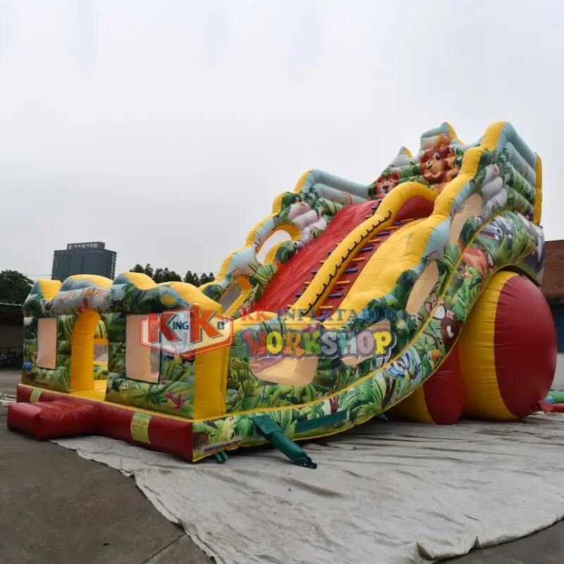 KK INFLATABLE truck kids water slide supplier for exhibition 5