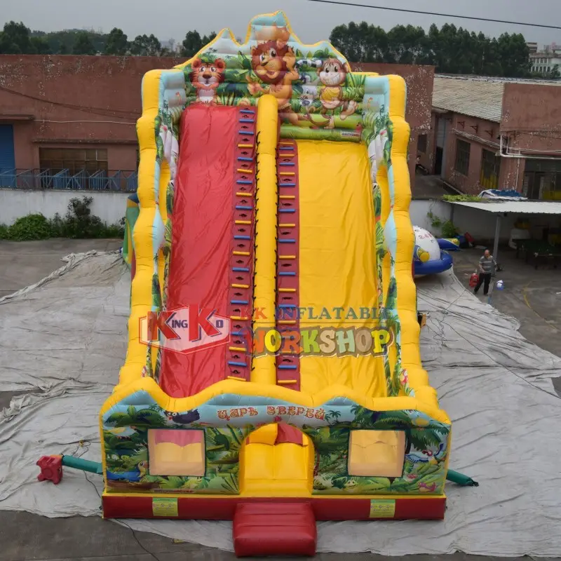 KK INFLATABLE truck kids water slide supplier for exhibition 4
