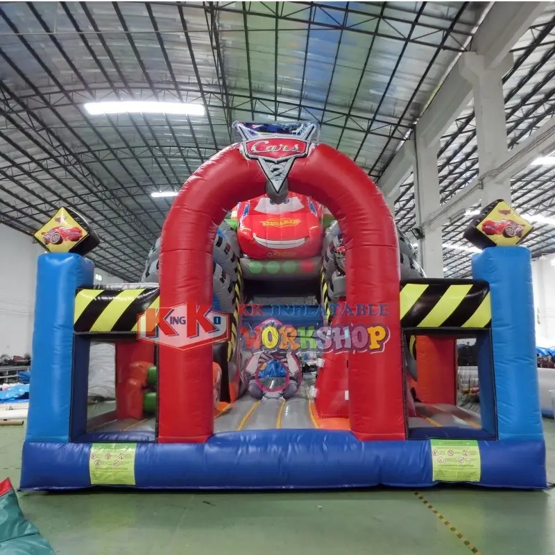 KK INFLATABLE animal shape inflatable castle supplier for playground1 2