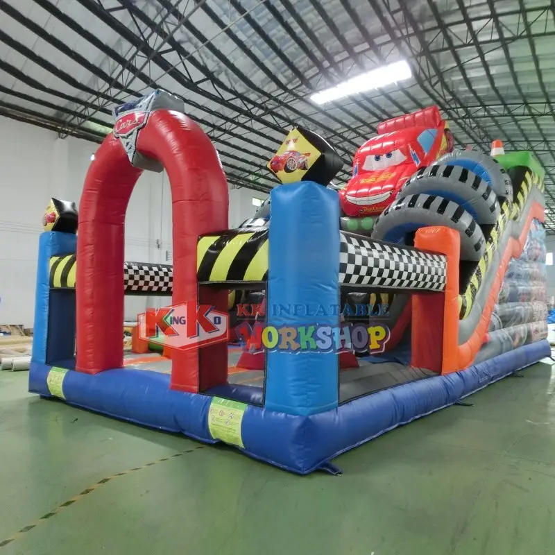 KK INFLATABLE animal shape inflatable castle supplier for playground1 6