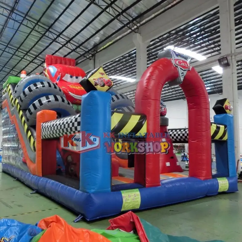 KK INFLATABLE animal shape inflatable castle supplier for playground1 3