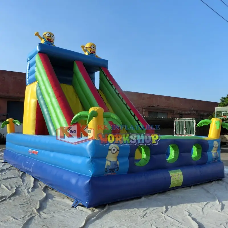 KK INFLATABLE slide combination blow up water slide manufacturer for paradise 8