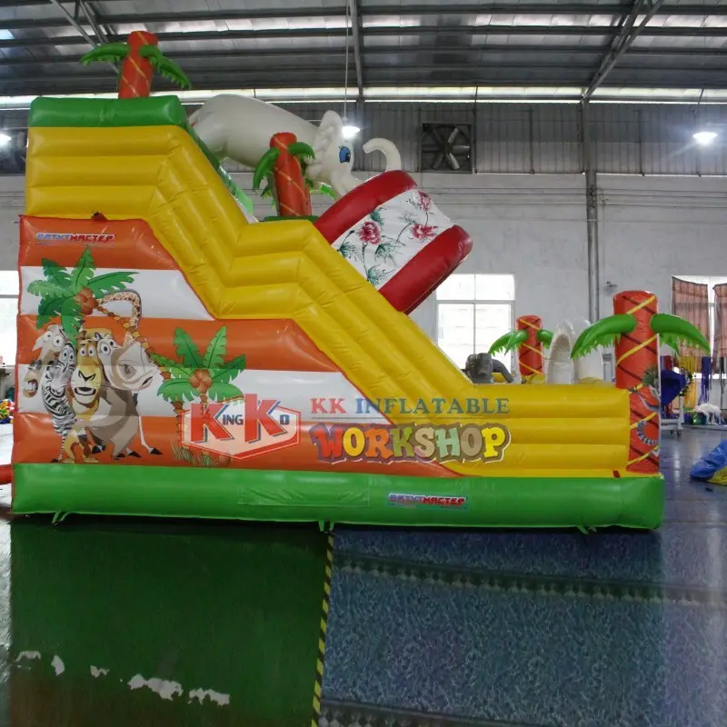 KK INFLATABLE heavy duty blow up water slide manufacturer for playground 3