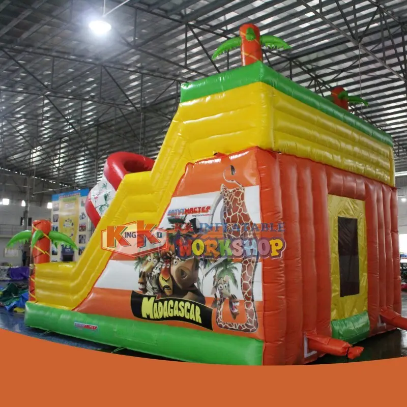 KK INFLATABLE heavy duty blow up water slide manufacturer for playground 5
