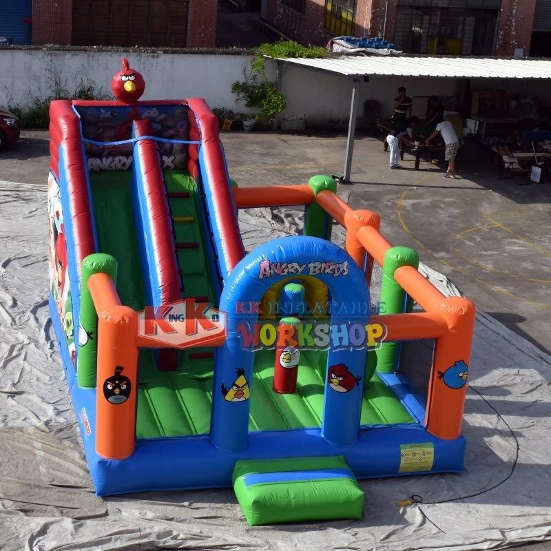 KK INFLATABLE cartoon inflatable bouncy factory direct for paradise 2