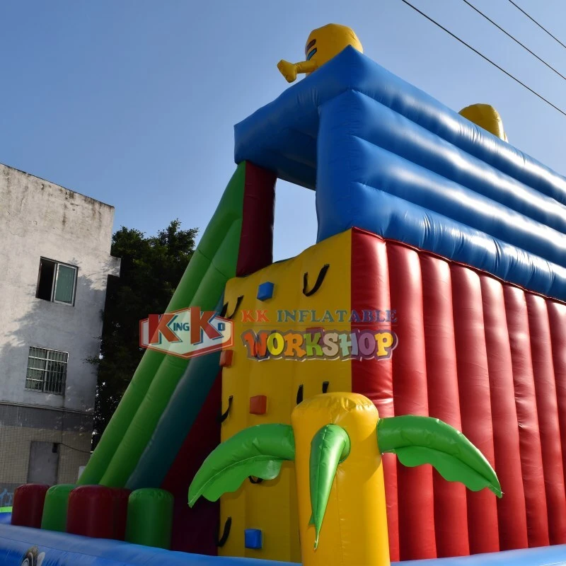 KK INFLATABLE cartoon inflatable bouncy factory direct for paradise 4