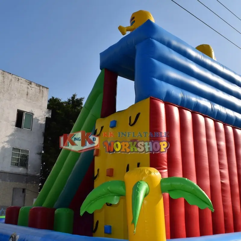 creative inflatable bouncy trampoline supplier for outdoor activity 4