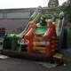 KK INFLATABLE fire truck moon bounce supplier for paradise 4