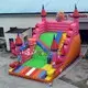 KK INFLATABLE funny big water slides colorful for swimming pool 4