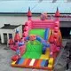 KK INFLATABLE funny big water slides colorful for swimming pool 3