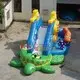 KK INFLATABLE fire truck shape inflatable slide colorful for playground 6
