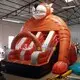 KK INFLATABLE mickey mouse moon bounce wholesale for outdoor activity 4