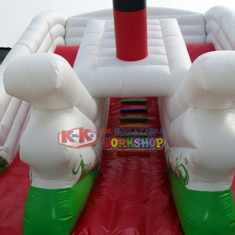 KK INFLATABLE hot selling inflatable slide colorful for playground 5
