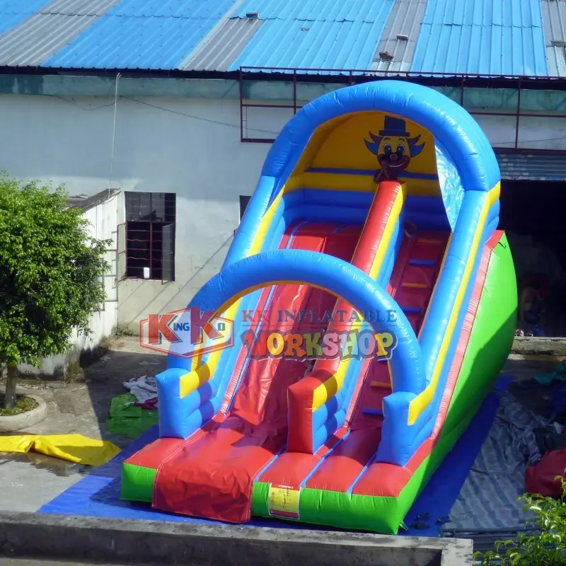 KK INFLATABLE heavy duty bouncy slide manufacturer for playground1 5