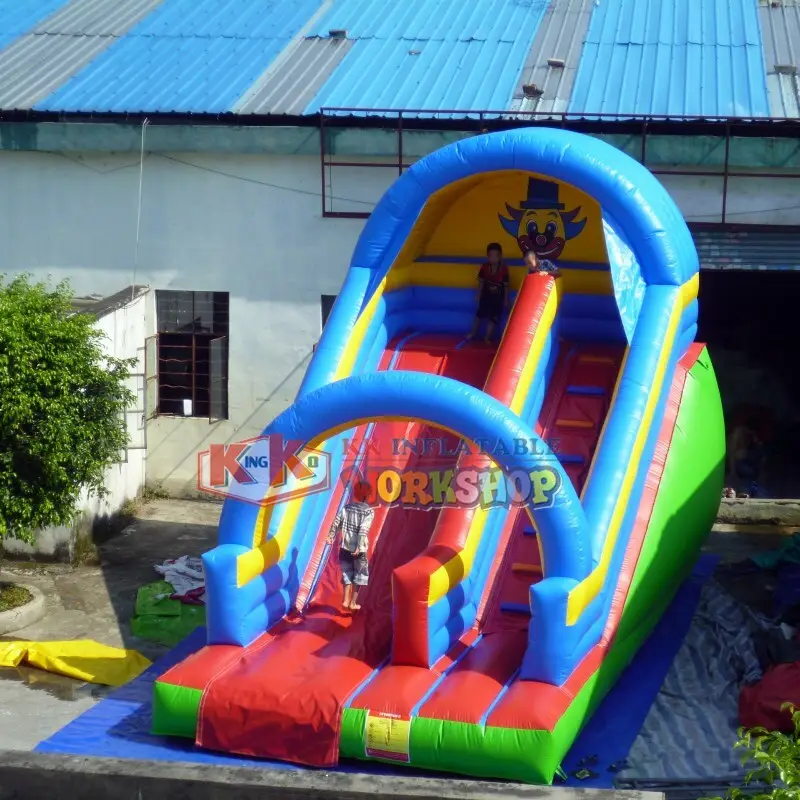KK INFLATABLE heavy duty bouncy slide manufacturer for playground1 3