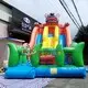 KK INFLATABLE customized big water slides colorful for paradise 4
