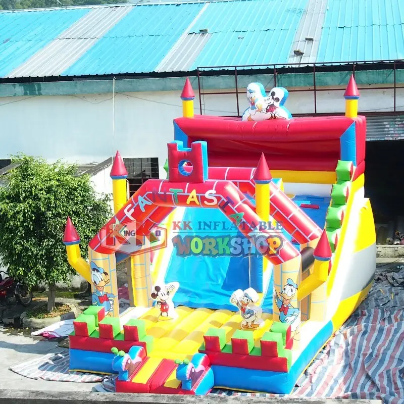 KK INFLATABLE PVC kids water slide supplier for swimming pool1 3