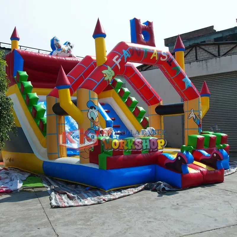 KK INFLATABLE PVC kids water slide supplier for swimming pool1 2