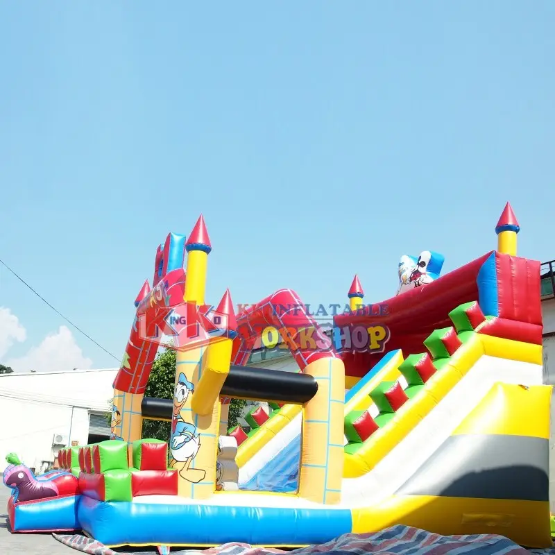 KK INFLATABLE PVC kids water slide supplier for swimming pool1 7