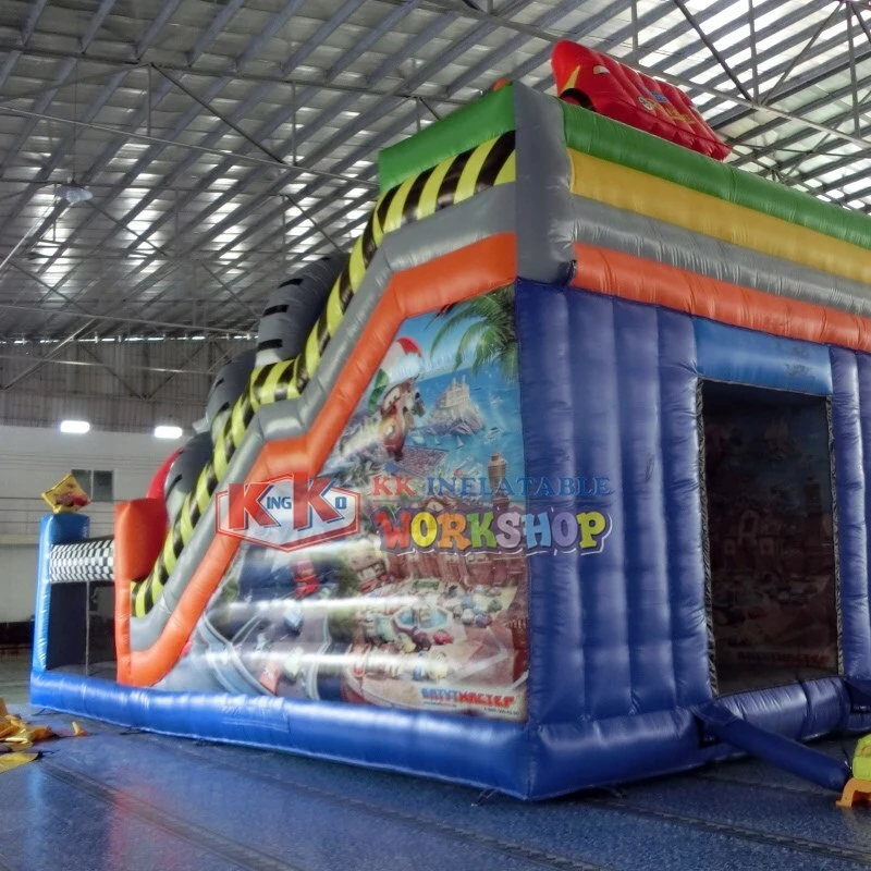 KK INFLATABLE heavy duty inflatable slide supplier for exhibition 4