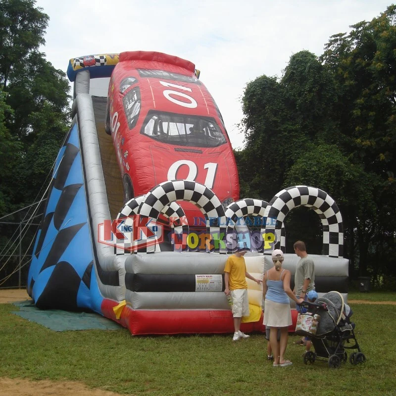 KK INFLATABLE heavy duty inflatable slide supplier for exhibition 2
