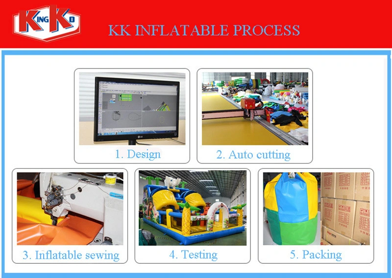 KK INFLATABLE heavy duty inflatable slide supplier for exhibition 10