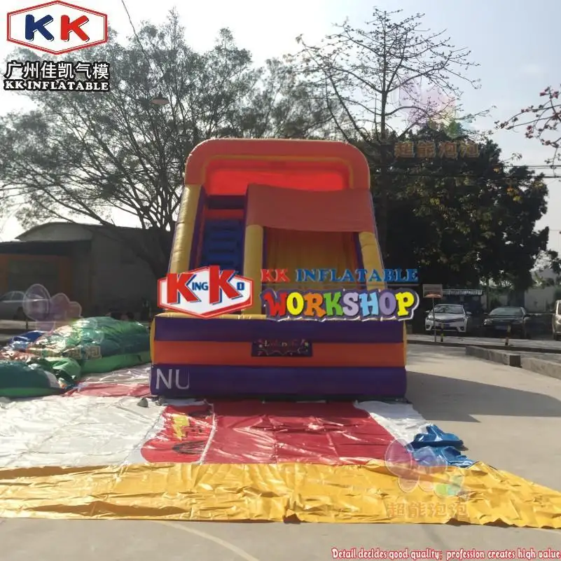 hot selling big water slides slide combination colorful for playground 4