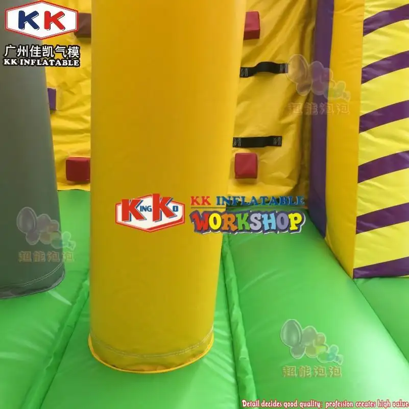 KK INFLATABLE advertising obstacle course for kids supplier for playground 8