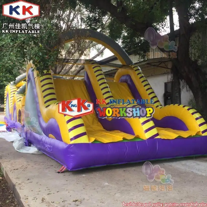 KK INFLATABLE advertising obstacle course for kids supplier for playground 7