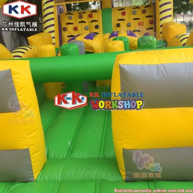KK INFLATABLE advertising obstacle course for kids supplier for playground 10
