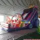hot selling kids water slide fire truck shape manufacturer for exhibition 2