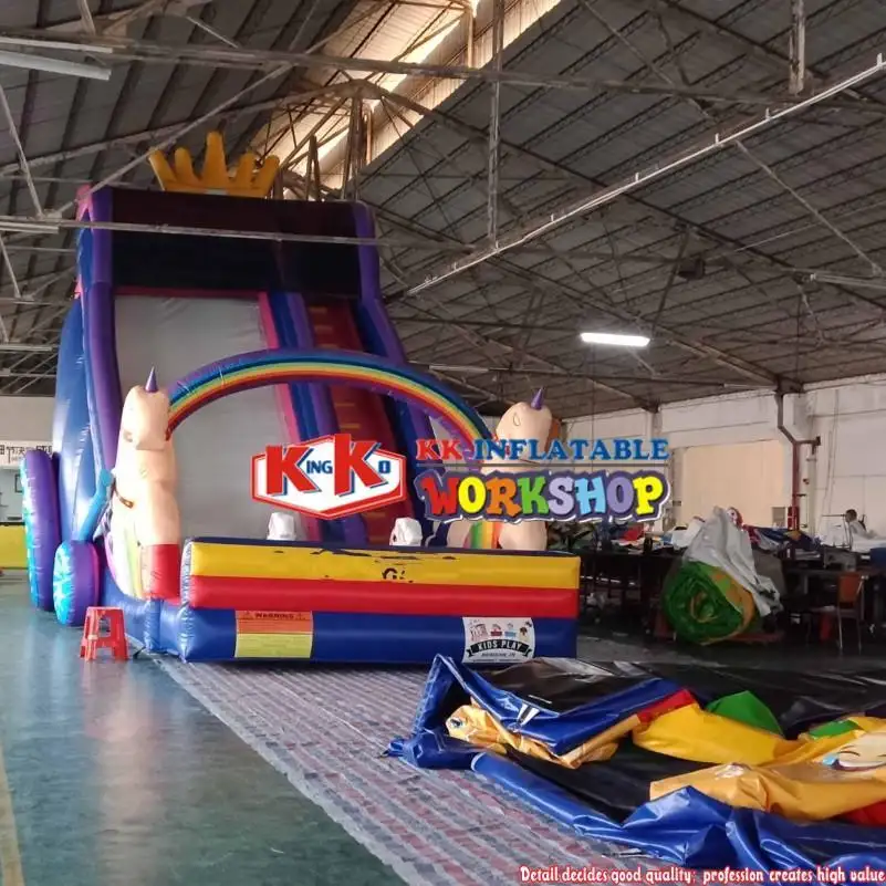 hot selling kids water slide fire truck shape manufacturer for exhibition 7
