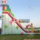 KK INFLATABLE truck blow up water slide manufacturer for playground 4