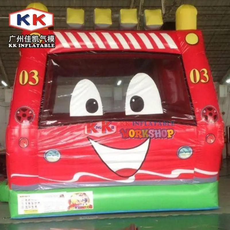 durable party jumpers fire truck factory direct for outdoor activity 4