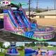 quality blow up water slide PVC OEM for paradise 4
