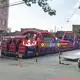 KK INFLATABLE multifuntional obstacle course for kids supplier for racing game 6