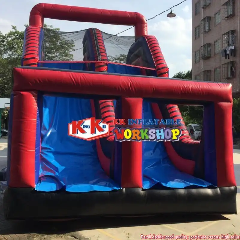 KK INFLATABLE multifuntional obstacle course for kids supplier for racing game 8