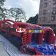 KK INFLATABLE multifuntional obstacle course for kids supplier for racing game 2