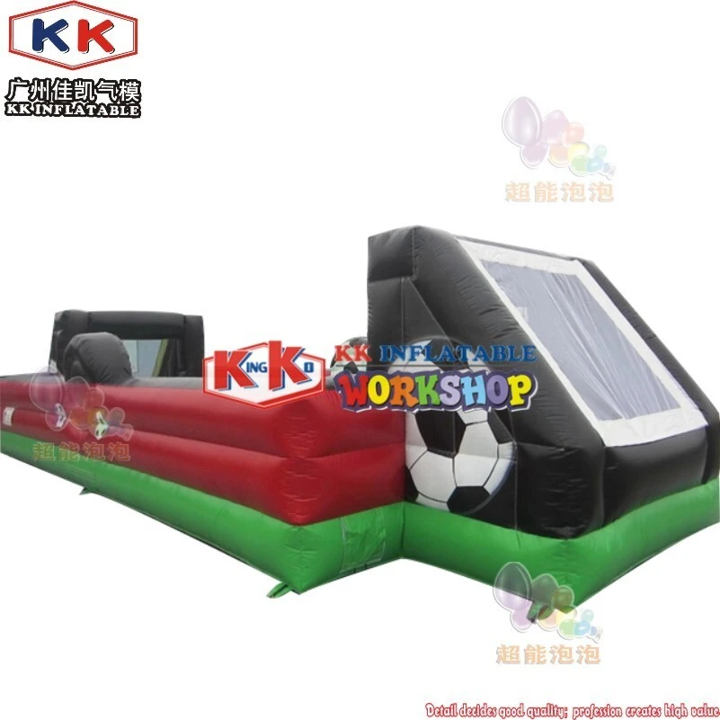outdoor giant inflatable soap soccer football field with inflatable bouncer bottom 1