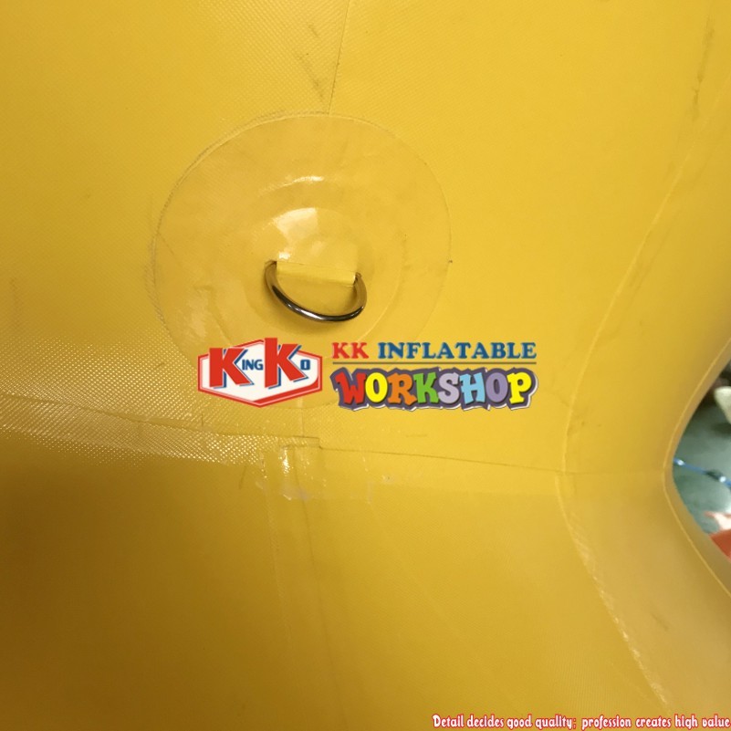 3m Cute Inflatable Cartoon Yellow Rubber Duck, Water Fixed Yellow Duck Cartoon Figure For Water Events 7