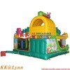 Family Garden Use Honeybee Flower Inflatable Bouncer Slide Combo Jumping Castle For Kids 3
