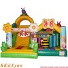 Family Garden Use Honeybee Flower Inflatable Bouncer Slide Combo Jumping Castle For Kids 1